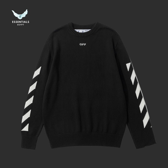 Off - White Arrows Knit Sweater - ESSENTIALS EGYPT