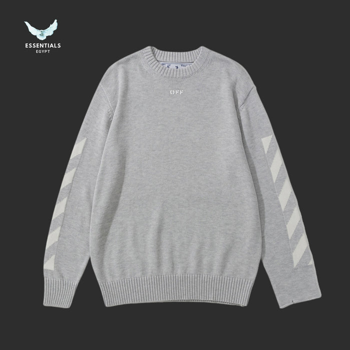 Off - White Arrows Knit Sweater - ESSENTIALS EGYPT