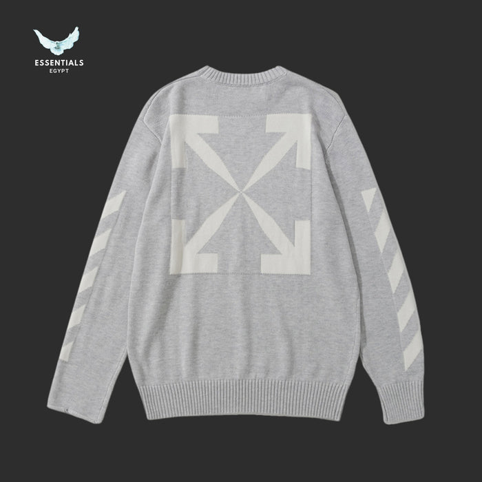 Off - White Arrows Knit Sweater - ESSENTIALS EGYPT