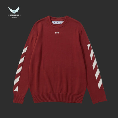 Off - White Arrows Knit Sweater - ESSENTIALS EGYPT