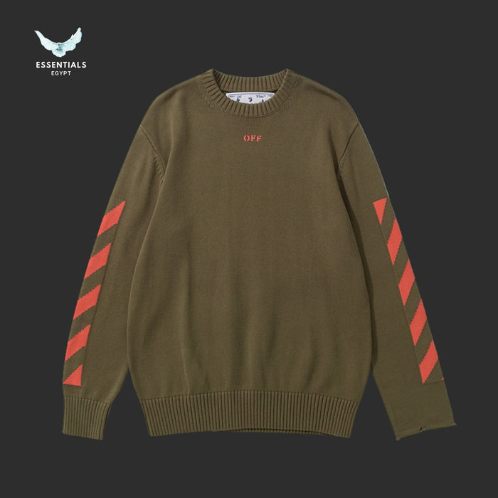 Off - White Arrows Knit Sweater - ESSENTIALS EGYPT