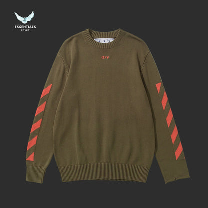 Off - White Arrows Knit Sweater - ESSENTIALS EGYPT