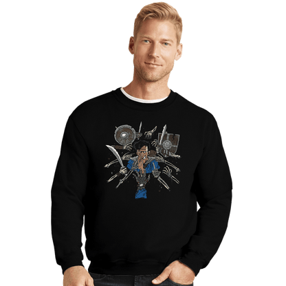 Crewneck Sweater, Unisex / Small / Black
