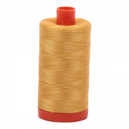 Aurifil -2132 100% Cotton 50wt Tarnished Gold 2132
