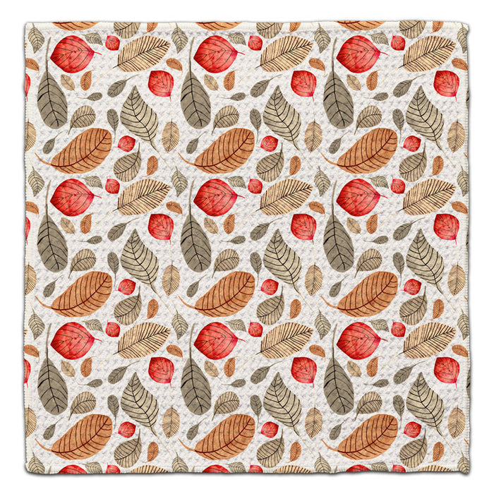 Autumn Leaves Eco-Friendly Washcloth - CJ Bella Co.