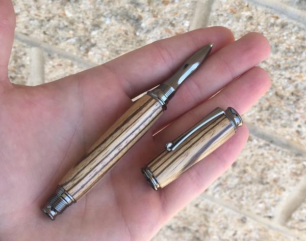 Autumn Summer Co - Executive Pen | Zebrawood