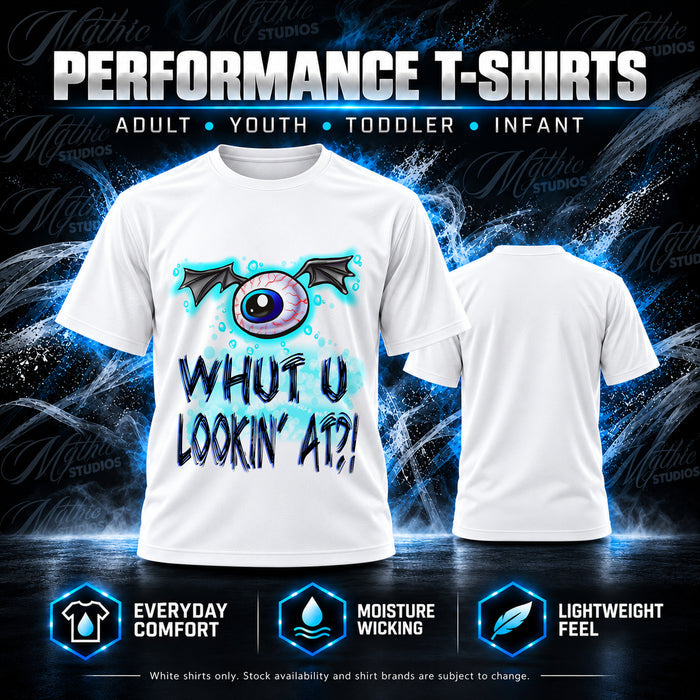 Evil Eye Graphic T-Shirt by Mythic Airbrush, additional product image 2