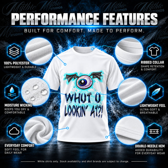 Evil Eye Graphic T-Shirt by Mythic Airbrush, additional product image 3