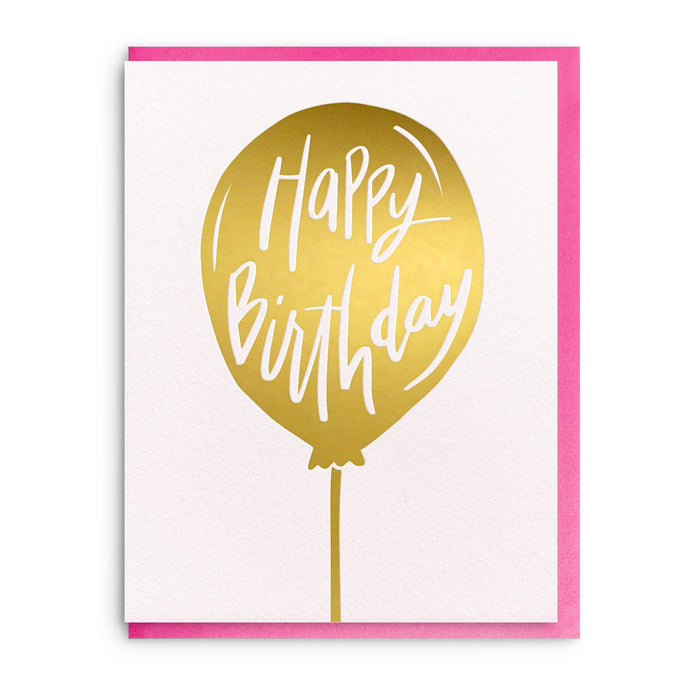 Balloon Birthday Card