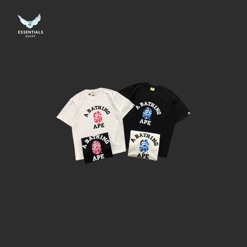 BAPE A Bathing Ape Camo College T-Shirt - all colorways