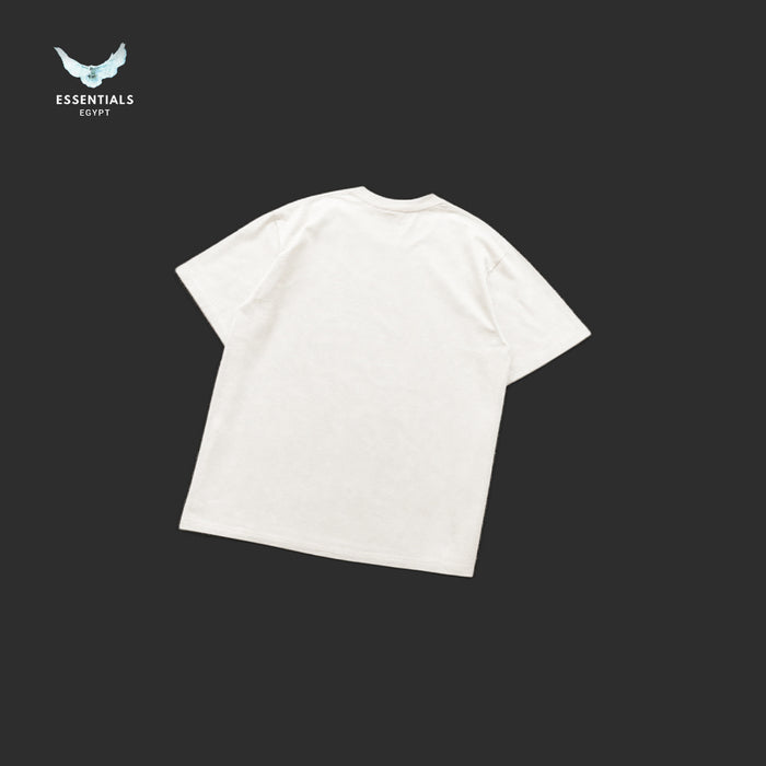 BAPE A Bathing Ape Camo College T-Shirt - White/Blue - back