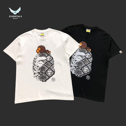 BAPE Snake Milo on Big Ape Tee