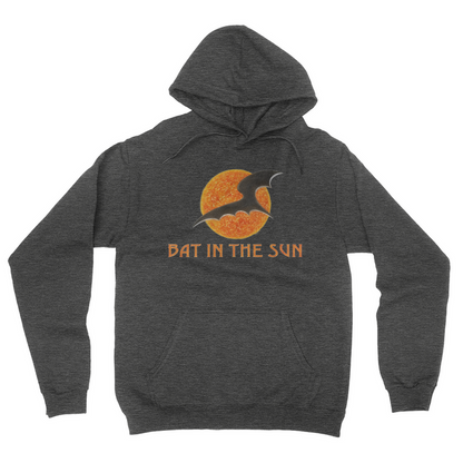 Bat In The Sun Logo - Unisex Pullover Hoodie Dark Heather