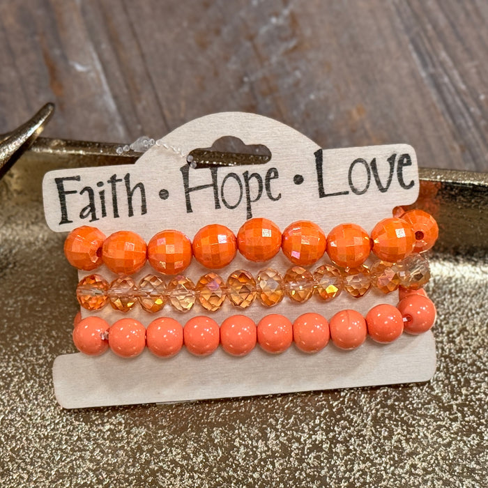 Beaded Bracelet Trio