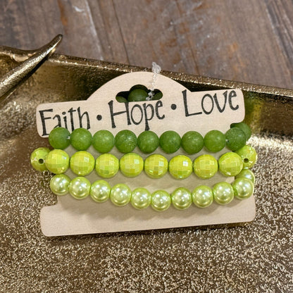 Beaded Bracelet Trio