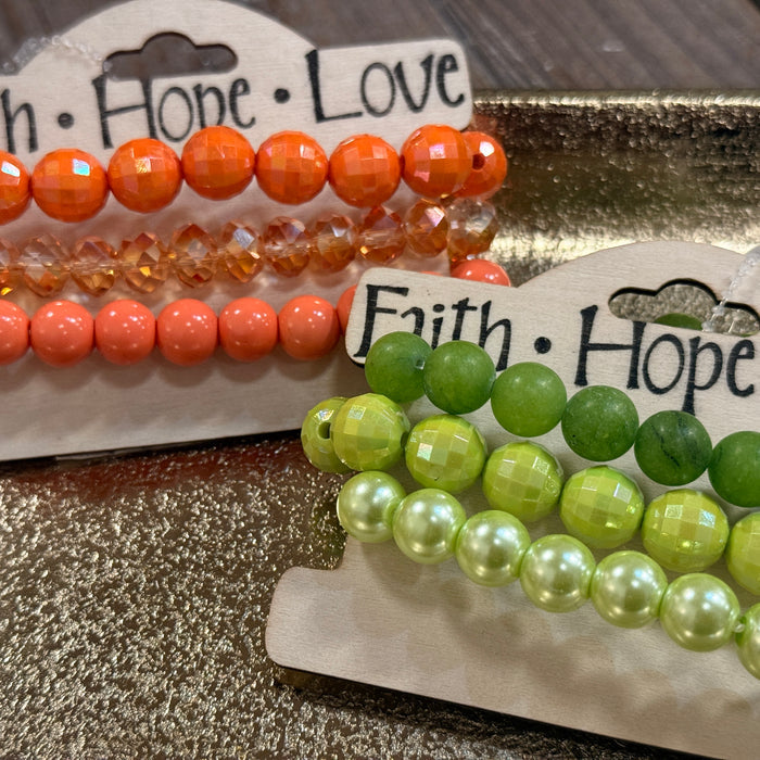 Beaded Bracelet Trio