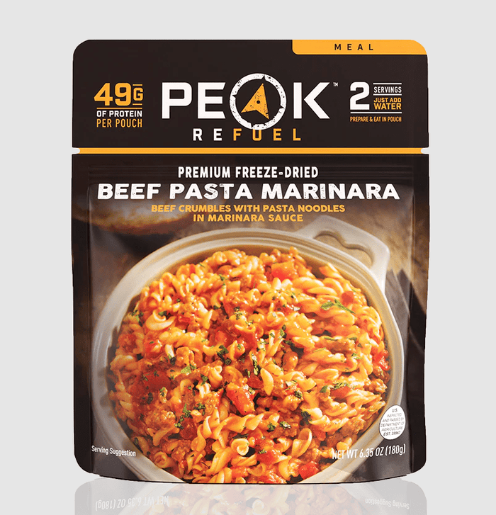 Beef Pasta Marinara Meal