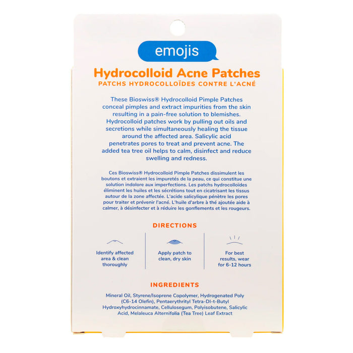 Bio Swiss Emojis Hydrocolloid Acne Patch 150pcs