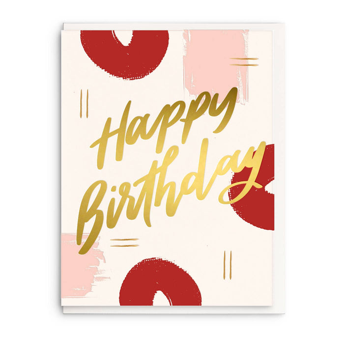 Birthday Paint Card