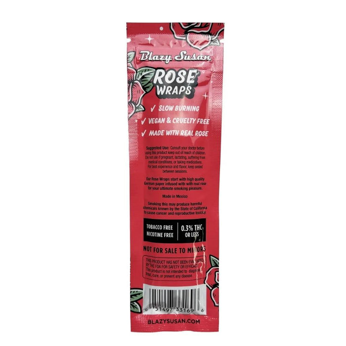 Blazy Susan Rose Wraps Back