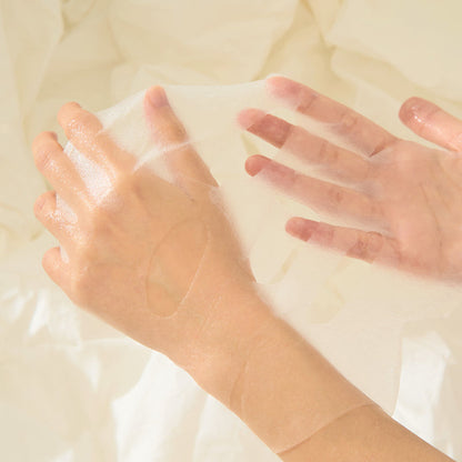 BOM Honey & Milk Water Mask - Drėkinančios odą lakštinės veido kaukės, 10 vnt.