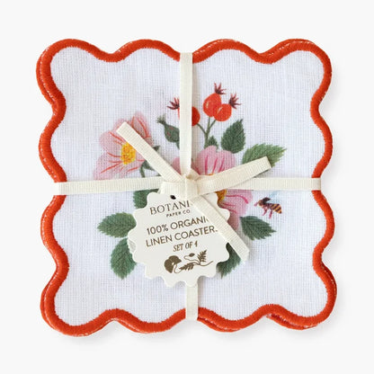 Botanist Linen Coasters