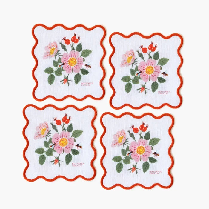Botanist Linen Coasters
