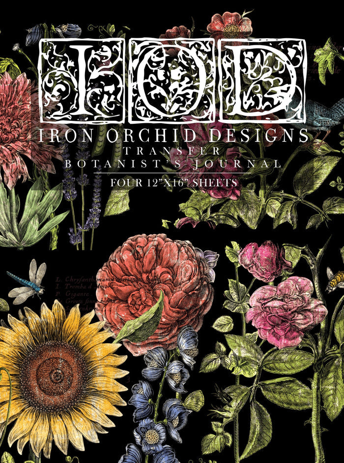 Botanists Journal IOD Transfer 12×16