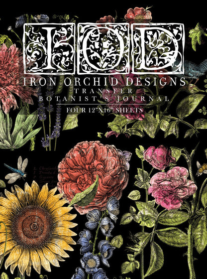 Botanists Journal IOD Transfer 12×16
