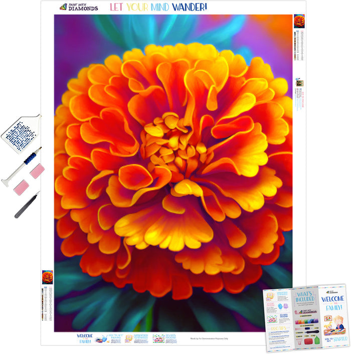 Bright Orange Marigold