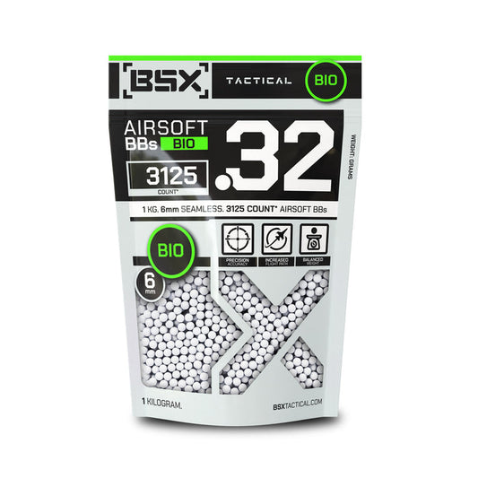 BSX BBs Bio 0.32g - 3,125ct - White