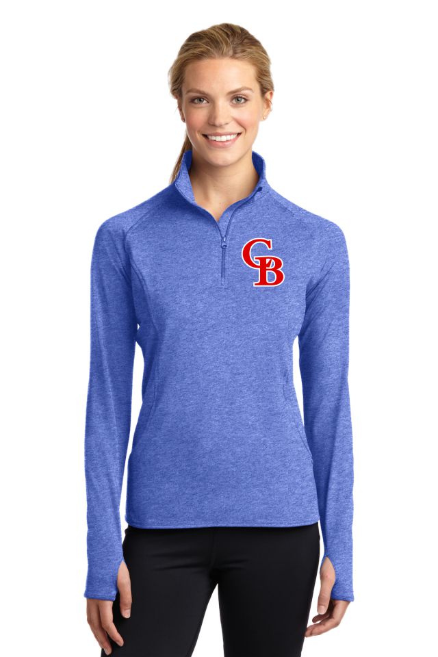 Bulldawgs Ladies Sports Wik 1/4 Zip Pullover