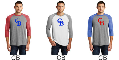 Bulldawgs Unisex Raglan- 4 designs- Matte or Glitter