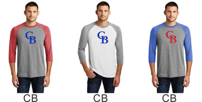 Bulldawgs Unisex Raglan- 4 designs- Matte or Glitter