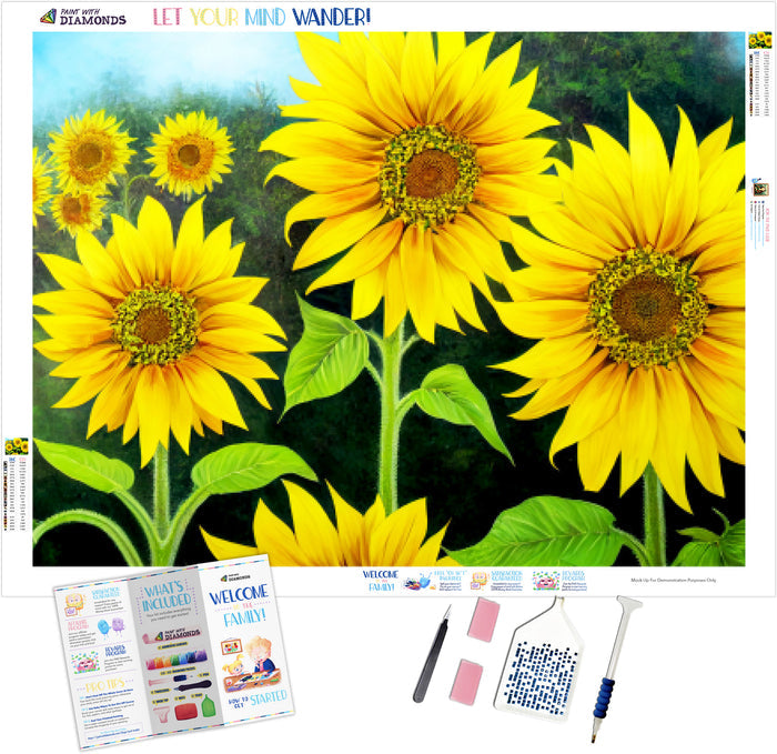 Bumblebee Sunflowers