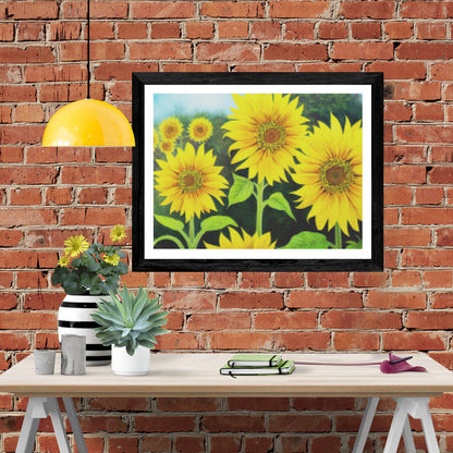 Bumblebee Sunflowers