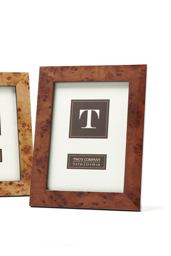 Burl Photo Frame 5x7