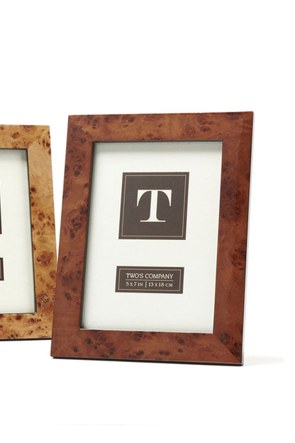 Burl Photo Frame 5x7