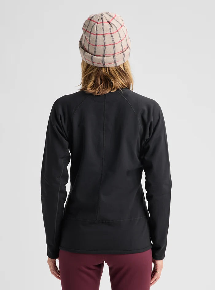 Product image of Women's Burton [ak] Baker Stretch Full-Zip Fleece[Variant:True Black]