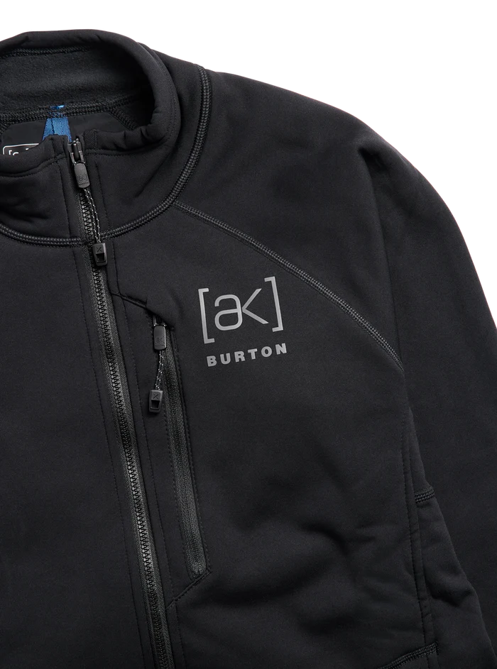 Product image of Women's Burton [ak] Baker Stretch Full-Zip Fleece[Variant:True Black]
