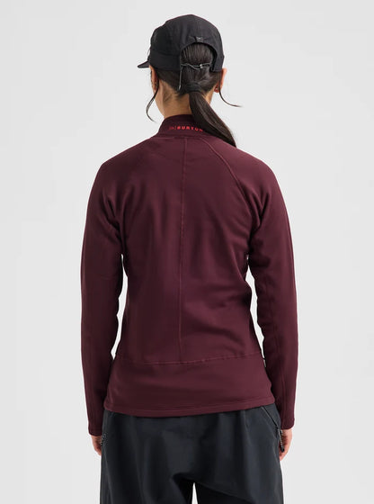 Product image of Women's Burton [ak] Baker Stretch Fleece Full-Zip[Variant:Rum Raisin]