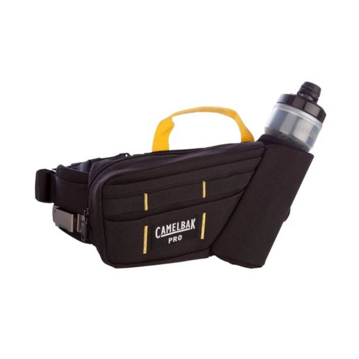 Camelbak Pro 21oz Zip Pocket Waist Pack + Water Bottle Backpacks & Purses CamelBak Black OS
