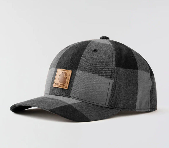 Carhartt Flannel Snapback Structured Logo Cap Hats & Caps Carhartt