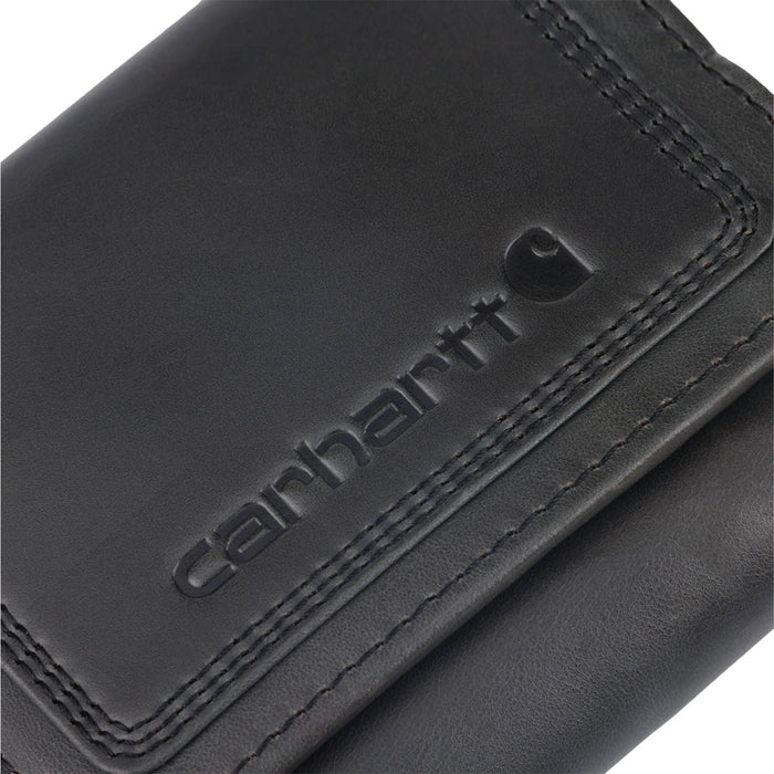 Carhartt Leather Triple-Stitched Trifold Wallet Wallets Carhartt