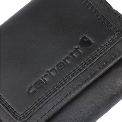 Carhartt Leather Triple-Stitched Trifold Wallet Wallets Carhartt