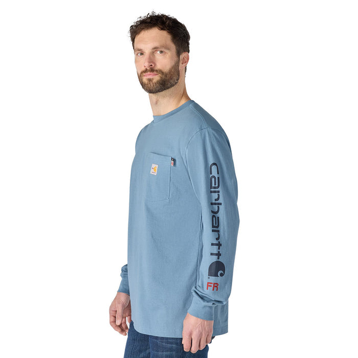 Carhartt Men's Flame Resistant Force® Graphic Long Sleeve T-Shirt Long Sleeve T-Shirts Carhartt