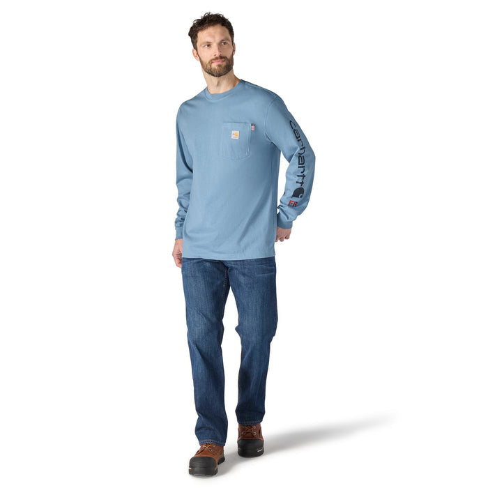 Carhartt Men's Flame Resistant Force® Graphic Long Sleeve T-Shirt Long Sleeve T-Shirts Carhartt