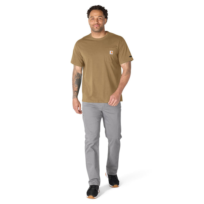 Carhartt Men's Force® Relaxed Fit Midweight Short Sleeve Pocket Tee T-Shirts Carhartt