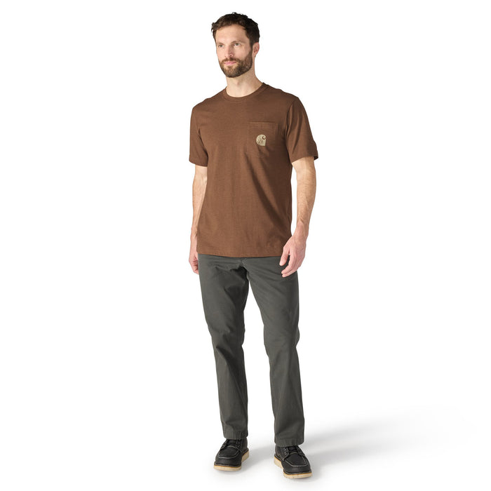 Carhartt Men's Irvine Bear Graphic Relaxed Fit Pocket Short Sleeve T-Shirt T-Shirts Carhartt