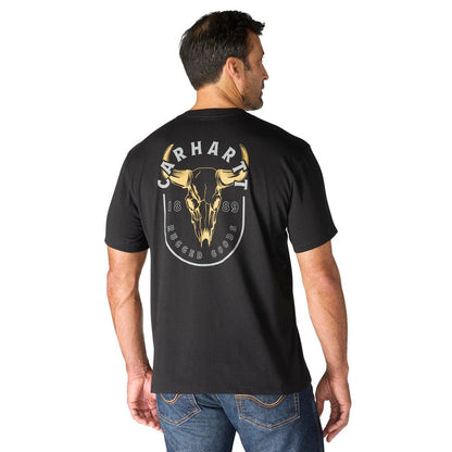 Carhartt Men's Irvine Relaxed Skull T-Shirt T-Shirts Carhartt Black 2XL Reg